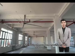 5.0M 16FT แฟนขนาดใหญ่สําหรับการไหลเวียนอากาศที่ดีที่สุดในสถานที่โรงเรียนและห้องกีฬา