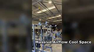 ดูการสาธิตพัดลมความเร็วต่ำปริมาณสูง 6 ใบมีด 16 ฟุต 5.0 ม