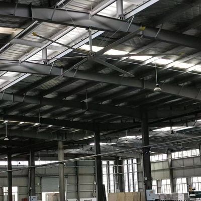 ราคาดี HVls พัดลมเพดานอุตสาหกรรม อุปกรณ์ระบายอากาศ พัดลมวัสดุใบอลูมิเนียมสําหรับสนามกีฬา ออนไลน์