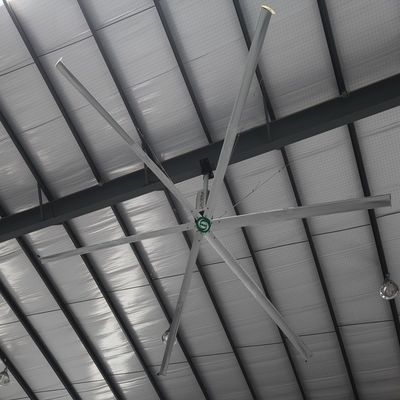 ราคาดี 1.2KW 6.7M 22 ฟุต ห้องใหญ่ HVLs พัดลมเพดานอุตสาหกรรม ออนไลน์