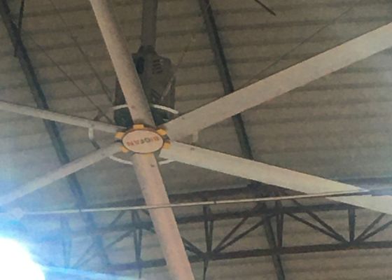 ราคาดี 7.3m พัดลมเพดานอุตสาหกรรมยักษ์ใหญ่ สําหรับสนามบาสเก็ตบอลในบ้าน ออนไลน์