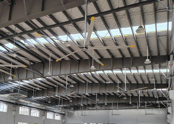 ราคาดี แฟนอุตสาหกรรม HVLS ประสิทธิภาพสูง สําหรับโบสถ์และโกดัง ออนไลน์