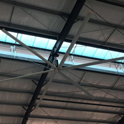 ราคาดี 1.5KW Hvls โรงงานอุตสาหกรรม พัดลมเพดาน พัดลมอากาศ เครื่องทําความเย็นอากาศ ออนไลน์