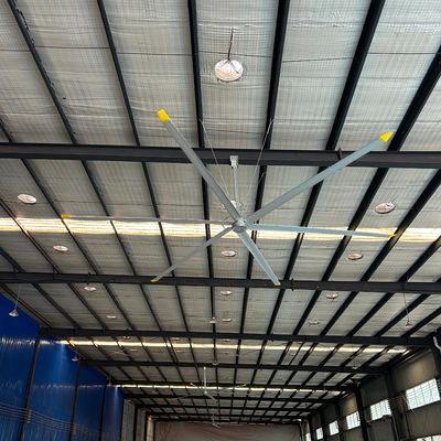 ราคาดี 8FT-24FT พัดลมเพดานอุตสาหกรรมขนาดใหญ่ HVLS สําหรับการทําความเย็นอากาศและการระบายอากาศ ออนไลน์