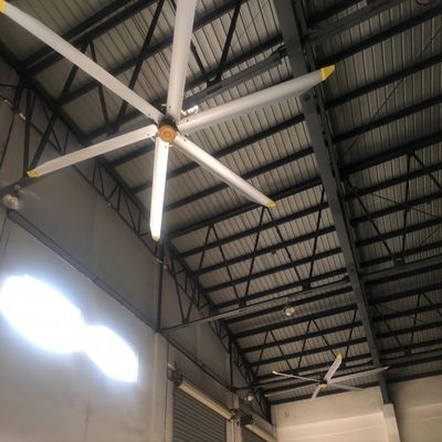 ราคาดี เครื่องปรับลมเพดานร้านอาหาร 5.0m 16FT BLCD Motor HVLS Ventilator สําหรับโกดังขนาดใหญ่ ออนไลน์
