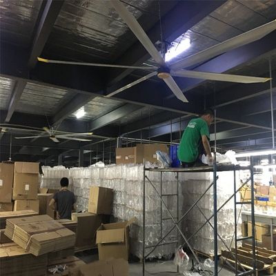 ราคาดี BLCD มอเตอร์ 5.0m 16FT แฟนเพดาน HVLS ขนาดใหญ่สําหรับการเย็นและระบายอากาศ ออนไลน์