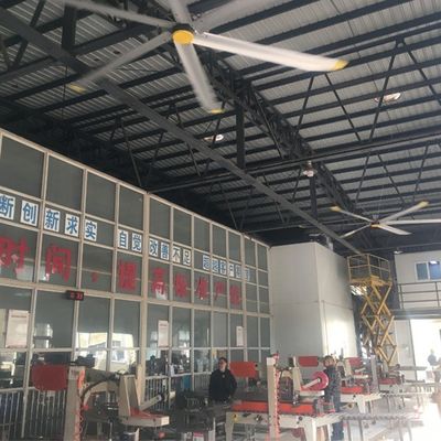 ราคาดี BLCD มอเตอร์ 5.0m 16FT แฟนเพดาน HVLS ใหญ่สําหรับการทําความเย็นอากาศและการออกแบบไร้การบํารุงรักษา ออนไลน์