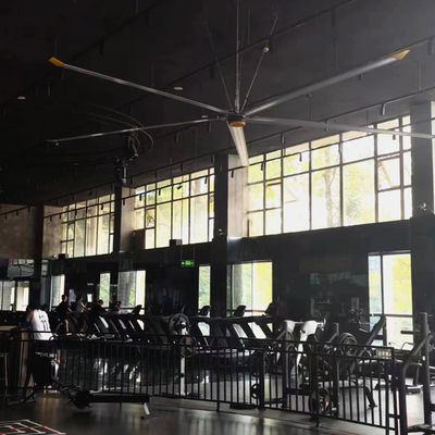 ราคาดี คุณสมบัติหลัก ฟรีการบํารุงรักษา 7.3m 24FT แฟนเพดาน AC HVLS ขนาดใหญ่สําหรับพลังงาน ออนไลน์