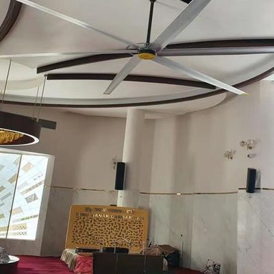ราคาดี 6.1M / 20FT แฟนอากาศ มอเตอร์แม่เหล็กคงที่สมอง HVLS แฟนเพดานอุตสาหกรรมขนาดใหญ่ ออนไลน์
