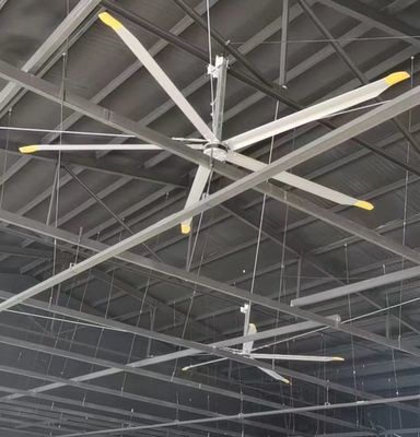 ราคาดี AC ประเภทกระแสไฟฟ้า ติดตั้ง 3m 10FT Hvls พัดลมเพดานระบายอากาศภายในอุตสาหกรรม ออนไลน์