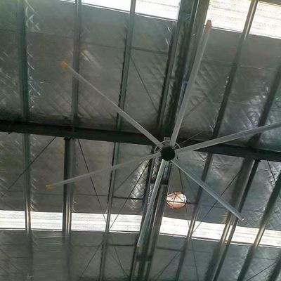 ราคาดี DX-7.3 พัดลมเพดานอุตสาหกรรมขนาดใหญ่ Hvls ด้วยมอเตอร์ PMSM และวัสดุ Al-Mg Blade ออนไลน์