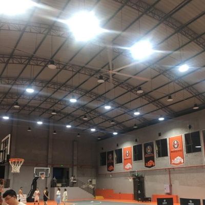 ราคาดี วัสดุ Al-Mg Blade 24FT Gearbox HVls พัดลมเพดานสําหรับการระบายอากาศในพื้นที่ใหญ่ในสนามบาสเก็ตบอลภายใน ออนไลน์
