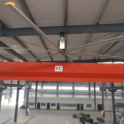 ราคาดี พัดลมอุตสาหกรรมขนาดสูง ความเร็วต่ํา HVLS ออนไลน์