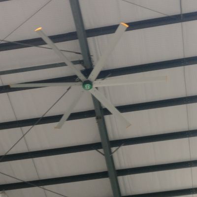 ราคาดี 4s โรงงานรถยนต์ 6 Blade พัดลมเพดาน HVLS อุตสาหกรรมขนาดใหญ่ ออนไลน์