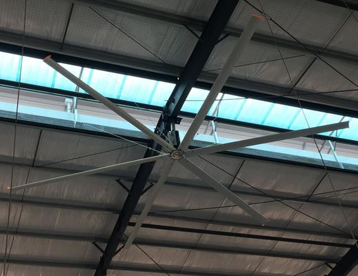 ราคาดี 380AC 1.5kw มอเตอร์ ปัดขนาดใหญ่ พัดลมเพดานขนาดใหญ่สําหรับโกดัง ออนไลน์
