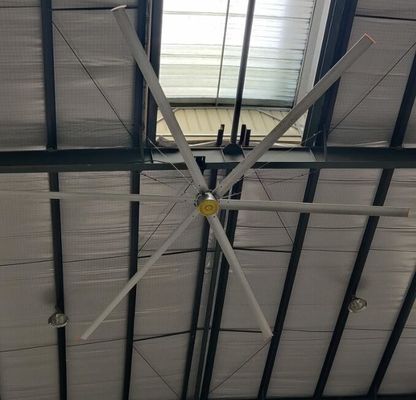 ราคาดี 7.3M 24 ฟุต Pmsm มอเตอร์อากาศอุตสาหกรรม แฟน HVLS ใหญ่ ออนไลน์