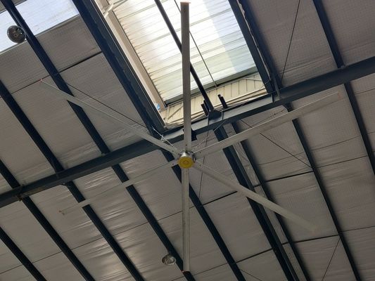 ราคาดี 3.6M 12 ฟุต ราคากลางไฟฟ้า หลังคาสูง แฟน HVLS ใหญ่ ออนไลน์