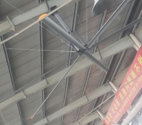 ราคาดี อุตสาหกรรมความเร็วต่ํา พัดลม HVLS ที่ติดกับสตูล ออนไลน์