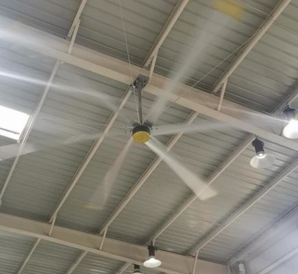 ราคาดี เครื่องทําความเย็นอากาศ มอเตอร์ร่วม 1.2KW 22FT แลมพัดเพดานอลูมิเนียม ออนไลน์