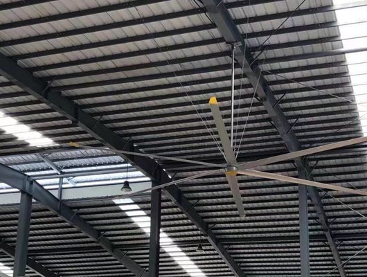 ราคาดี พัดลมเพดานขนาดใหญ่ 24FT Pmsm HVls สําหรับลมเย็นและอากาศระบายอากาศ ออนไลน์